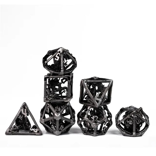 Captured Dragon Hollow Metal Dice