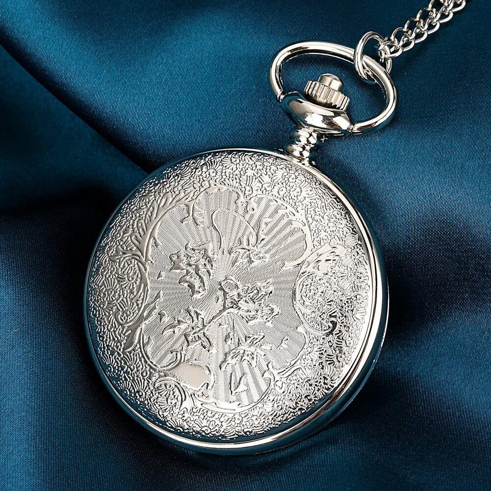 Romantic Starry Sky With Moon Pocketwatch