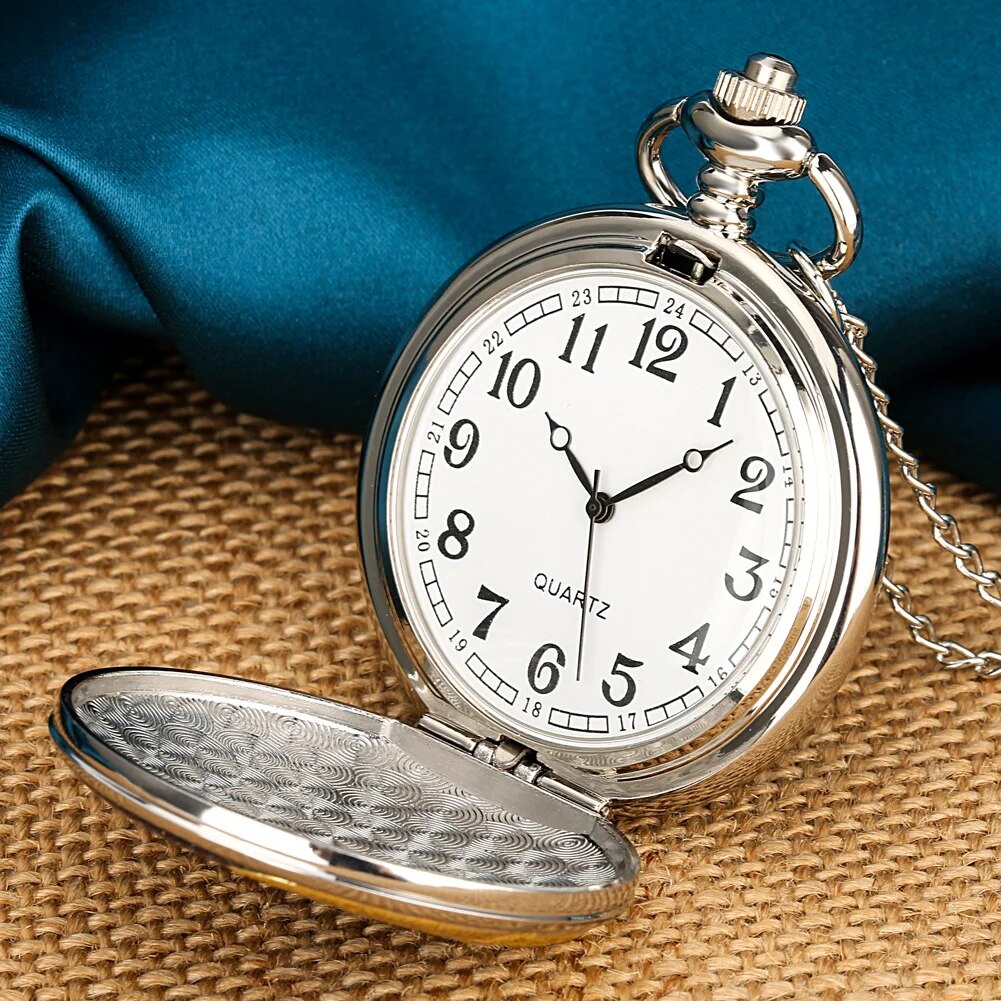 Romantic Starry Sky With Moon Pocketwatch