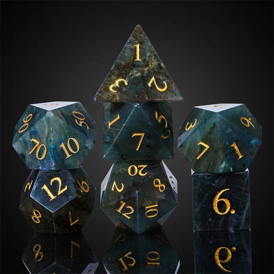 Labradorite Dice